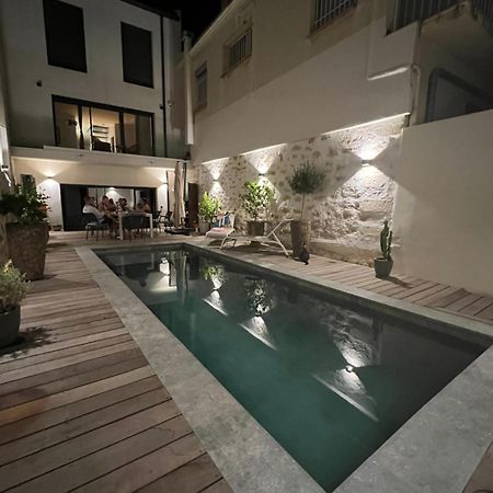 Chambre Dans Maison De Ville Avec Piscine Et Garage En Centre Ville Montpellier Buitenkant foto